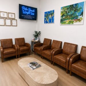Palm Beach Weight Loss clinic & Med Spa Lobby