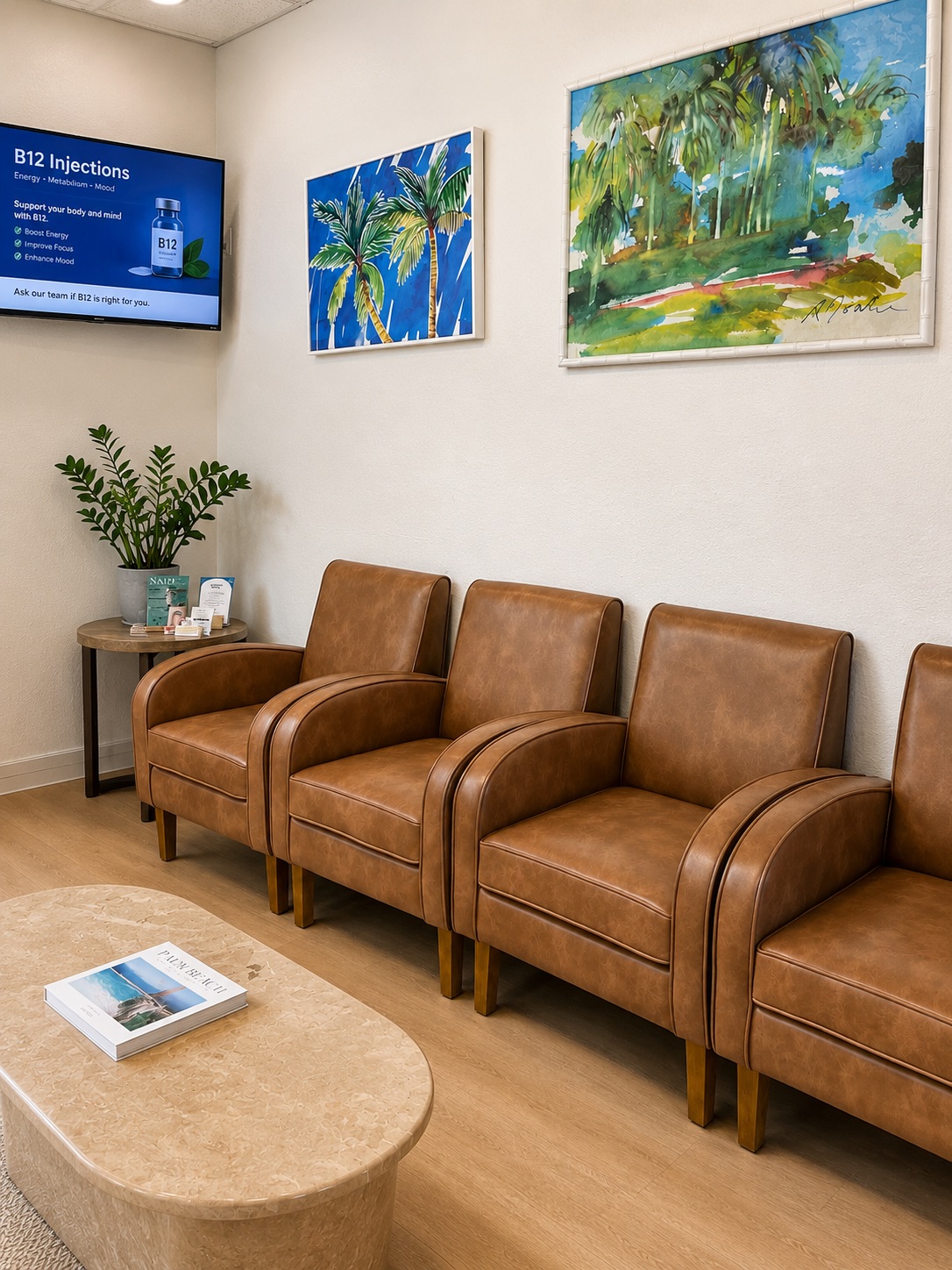 Palm Beach Weight Loss Clinic & Med Spa Lobby